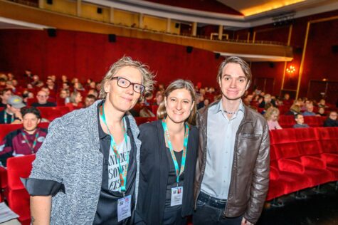 Die Jury (von links): Sarah Stutte, Susanne Gietl, Christian Pogatetz